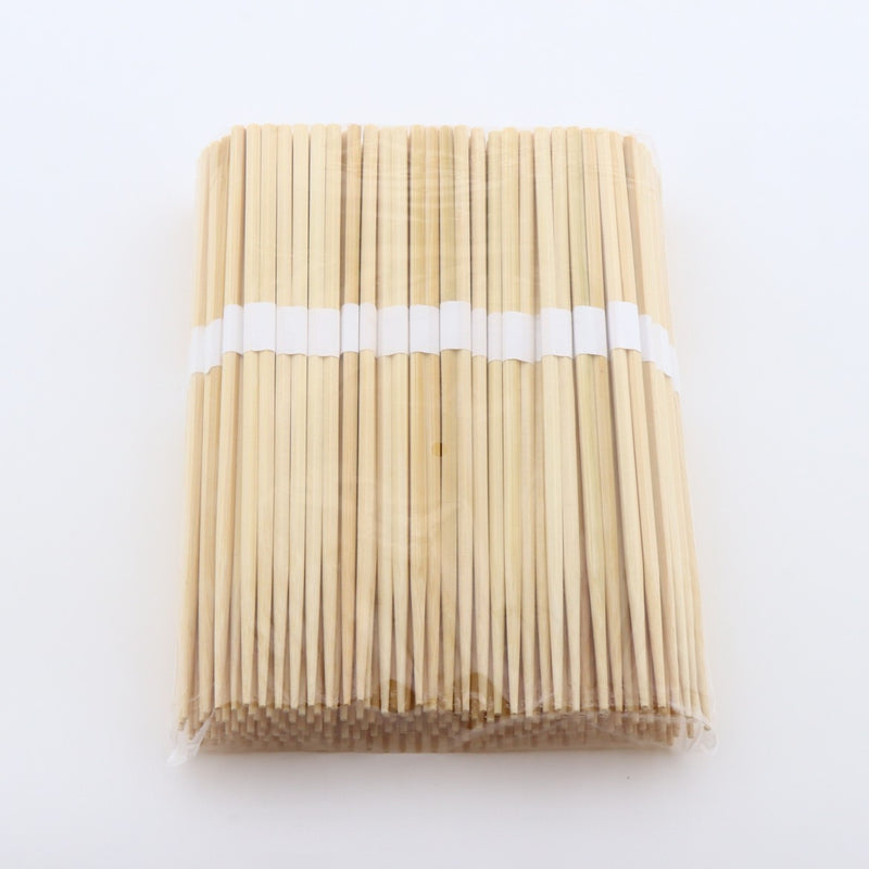 竹 六角箸 片口 24cm 白帯巻