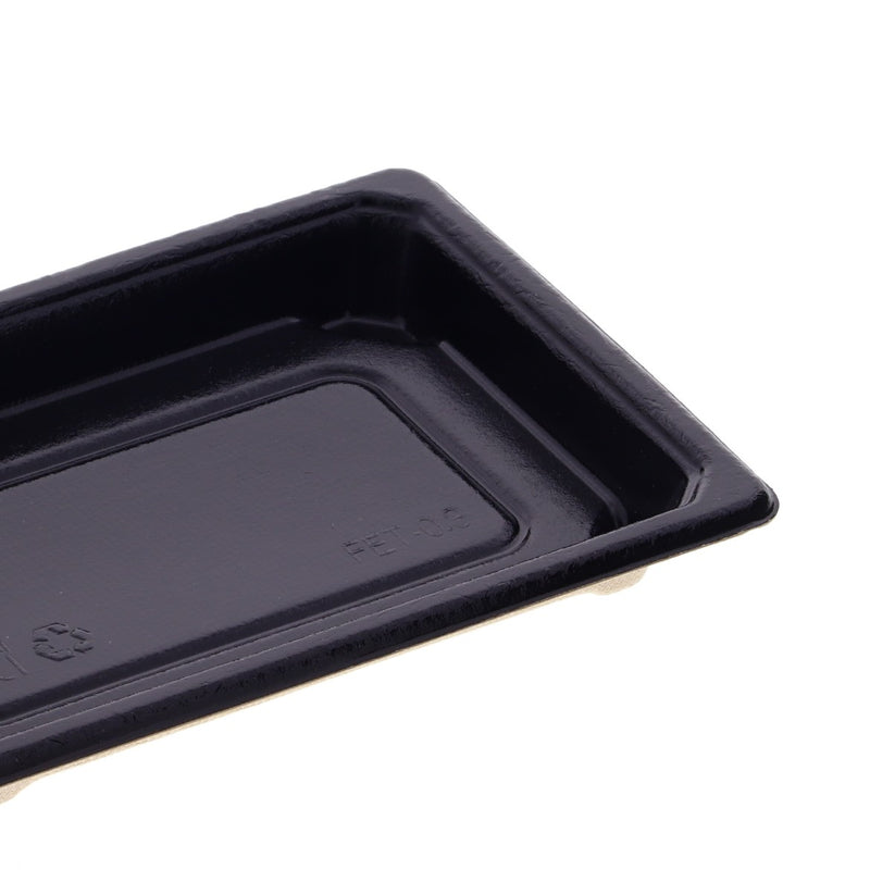 バガス寿司容器 FET-0.8本体  ブラック
