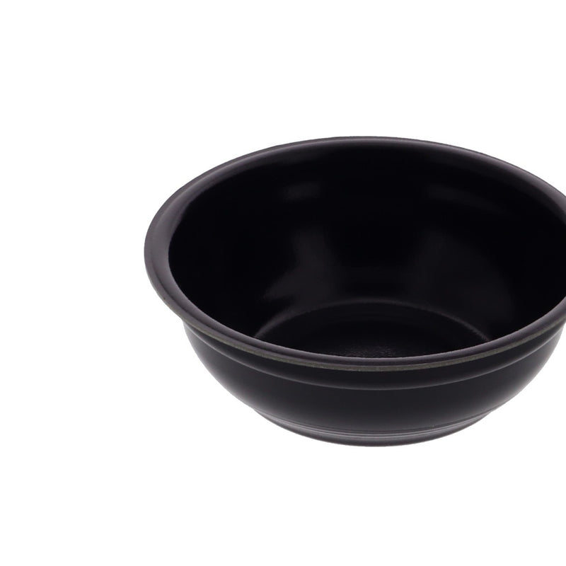 どんぶり130 本体 耐熱 黒