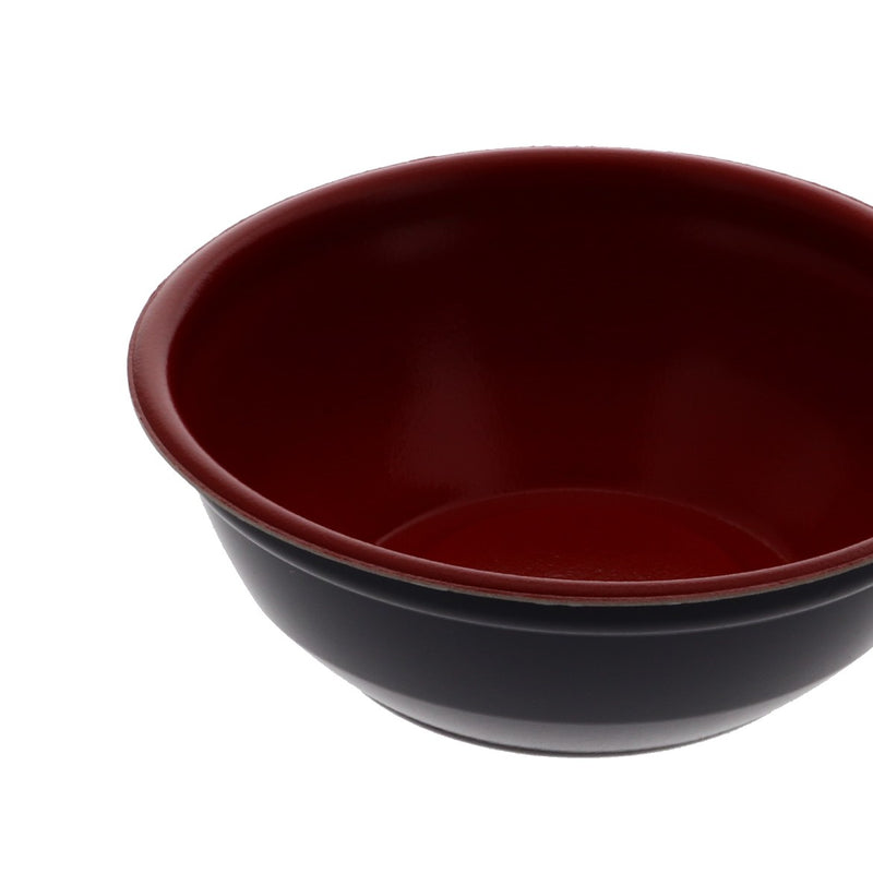 どんぶり170 本体 耐熱 赤黒