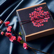 掛紙「紅梅」（こうばい）150×420mm