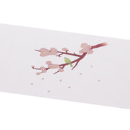掛紙「桜と鶯」120×400mm