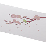 掛紙「桜と鶯」120×400mm