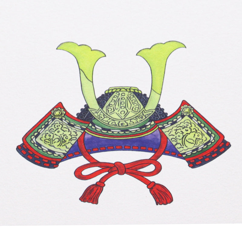 掛紙「兜（かぶと）」120×400mm