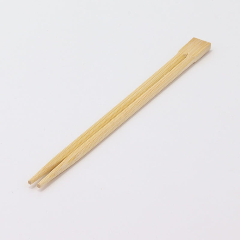 箸：竹 双生 21cm＋箸袋：名入れ5型ハカマセット