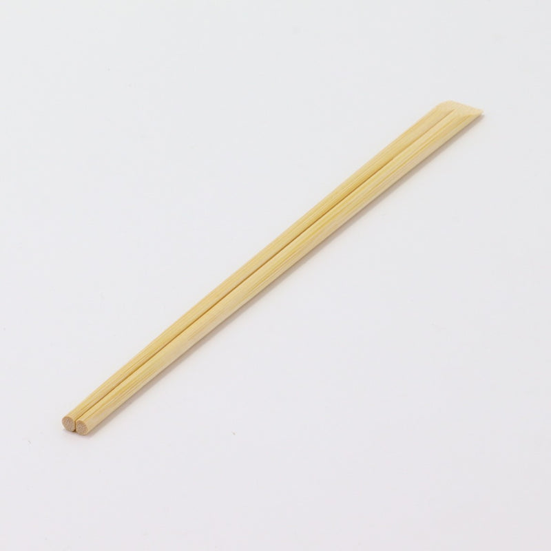 箸：竹天削 21cm＋箸袋：名入れ4型8寸箸袋セット
