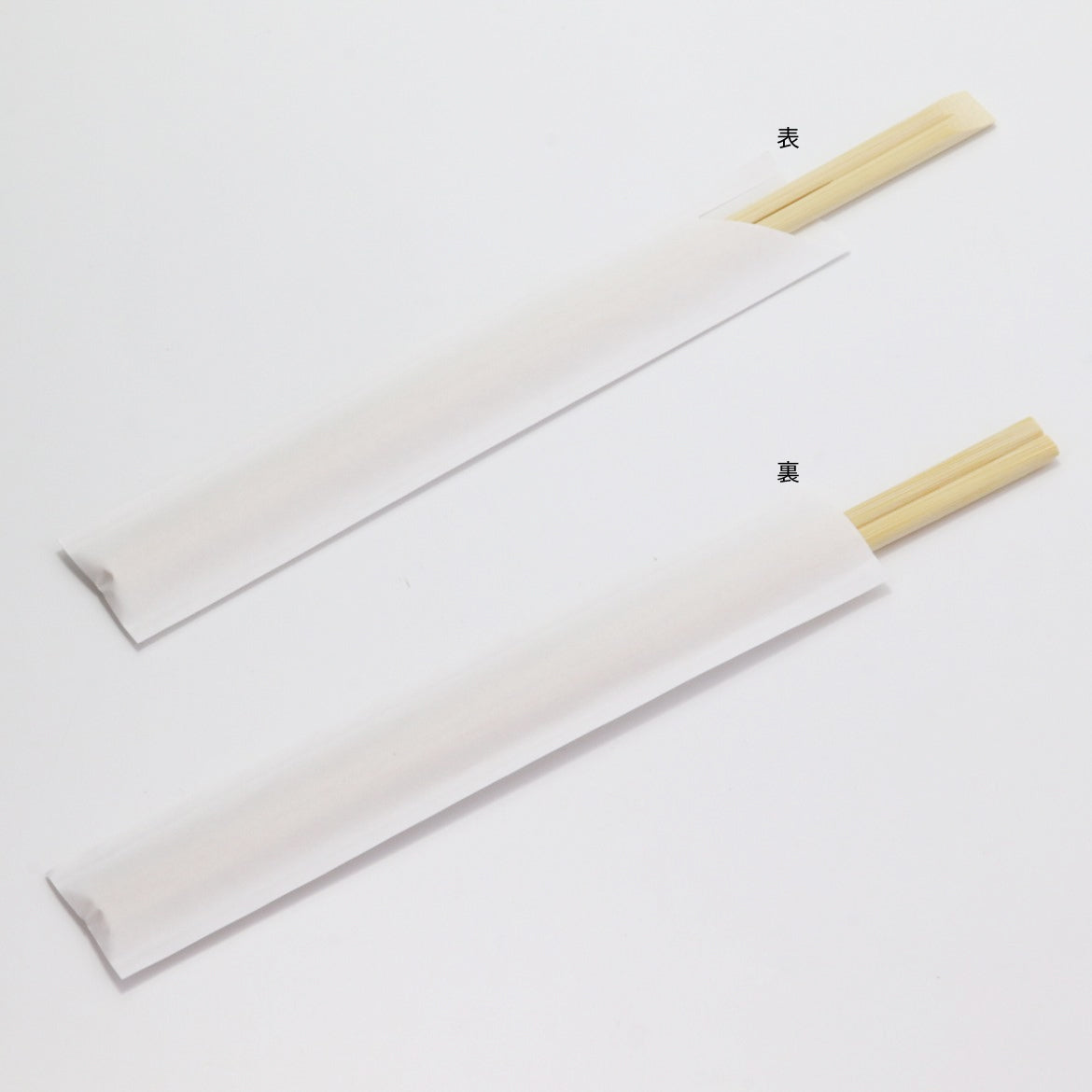箸：竹天削 24cm＋箸袋：名入れ4型8寸箸袋セット