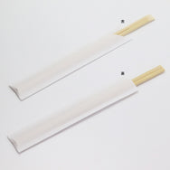箸：竹天削 24cm＋箸袋：名入れ4型8寸箸袋セット