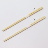 箸：竹天削 24cm＋箸帯：名入れ箸帯20mm幅巻き