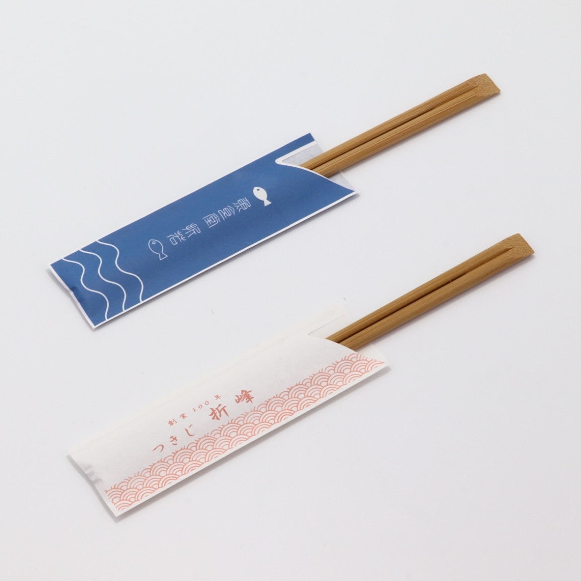 箸：竹 炭化天削 21cm＋箸袋：名入れ5型ハカマセット