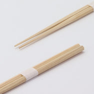 箸：桧六角箸 24cm＋箸帯：名入れ箸帯20mm幅巻き