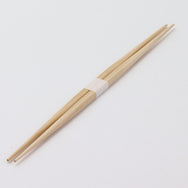 箸：桧角らんちゅう 26cm＋箸帯：名入れ箸帯20mm幅巻き