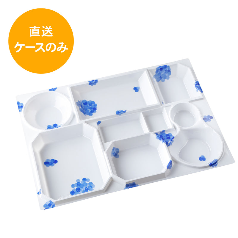 一段専用 140-100あじさい 中仕切トレー※本体別売