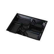 一段専用 120-90C-1黒：刺身トレー付 中仕切トレー※本体別売