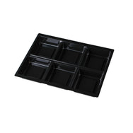 一段専用 120-90C-2黒 中仕切トレー※本体別売