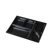 一段専用 120-90C-3黒 中仕切トレー※本体別売
