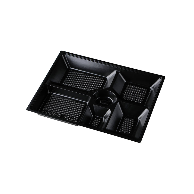 一段専用 115-80C-1黒 中仕切トレー※本体別売