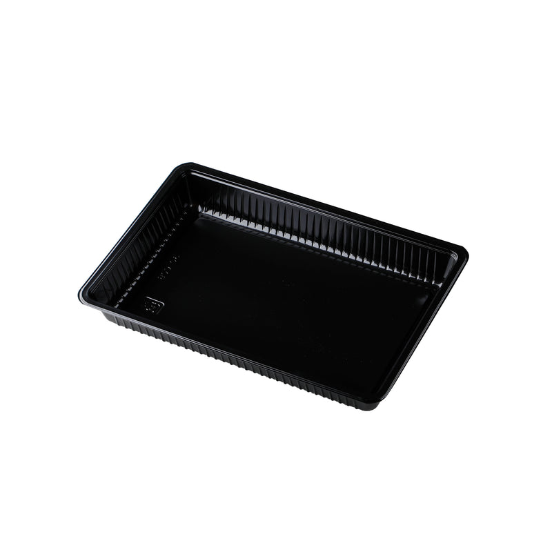一段専用 90-60B黒(仕切無し) 中仕切トレー※本体別売