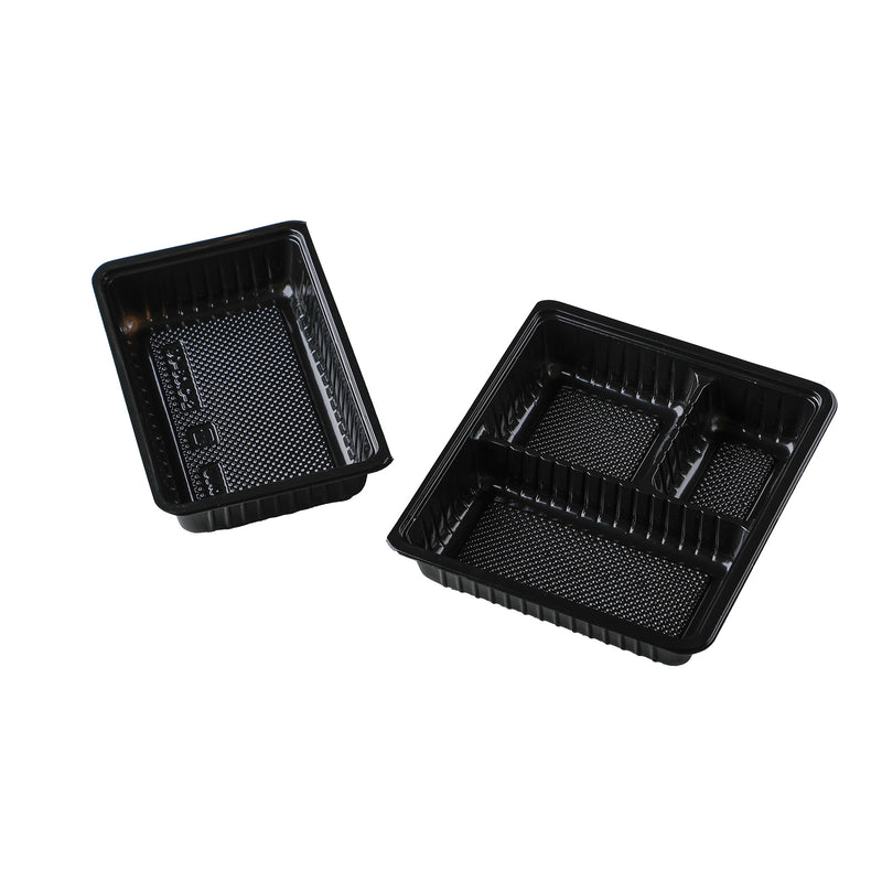 一段専用 90-60C-2W黒 中仕切トレー※本体別売