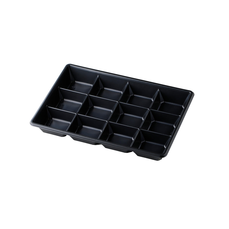 一段専用 90-60C-12黒PLA 中仕切トレー※本体別売