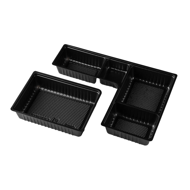 一段専用 90-65C-3黒 中仕切トレー※本体別売