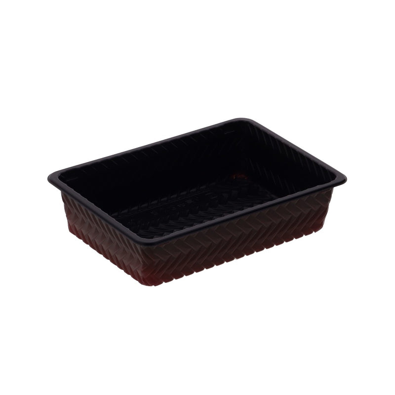 アジロ弁当箱 小 本体 タメ黒 ※蓋別売