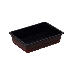 アジロ弁当箱 小 本体 タメ黒 ※蓋別売