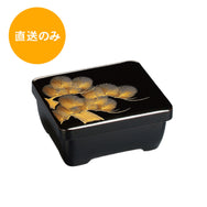 木製腰丸丼重黒内朱沈金松 32016000