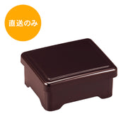耐熱福丸丼重内隅丸 新溜艶消内朱(蓋親) 40430180