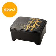 ﾃｲｸｱｳﾄ象足丼重 黒に竹(内黒) 21016120