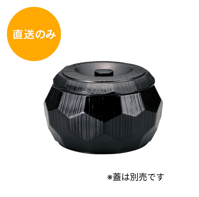はつり亀甲丼 黒塗(内黒)親 41000152