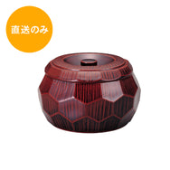 はつり亀甲丼 本漆調溜塗(内黒)親 41000192