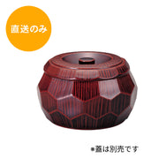はつり亀甲丼 本漆調溜塗(内黒)親 41000192