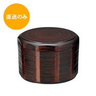 TA木彫多用丼φ140(中)蓋親 栃(内黒) 12026170