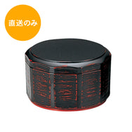 TA木彫飯器φ128曙(内朱) 32000170