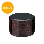 TA木彫多用丼φ140(中)曙(内朱)(蓋親) 45150670