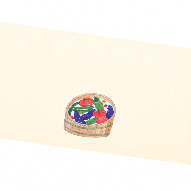 掛紙「夏野菜」120×400mm