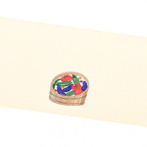 掛紙「夏野菜」120×400mm