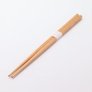 桧箸 六角 赤染 片口（太さ並）24cm 白帯巻