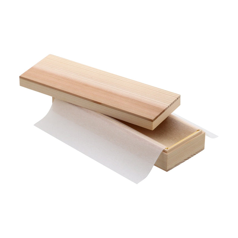 sugi hako「からすみ」片腹用 金台紙入【大】70×230mm