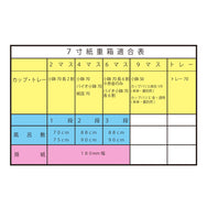 紙重箱 印籠 赤漆 7寸 本体※蓋別売