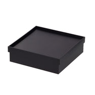 紙重箱 かぶせ蓋 黒漆 6.5寸 BD-60 1段用