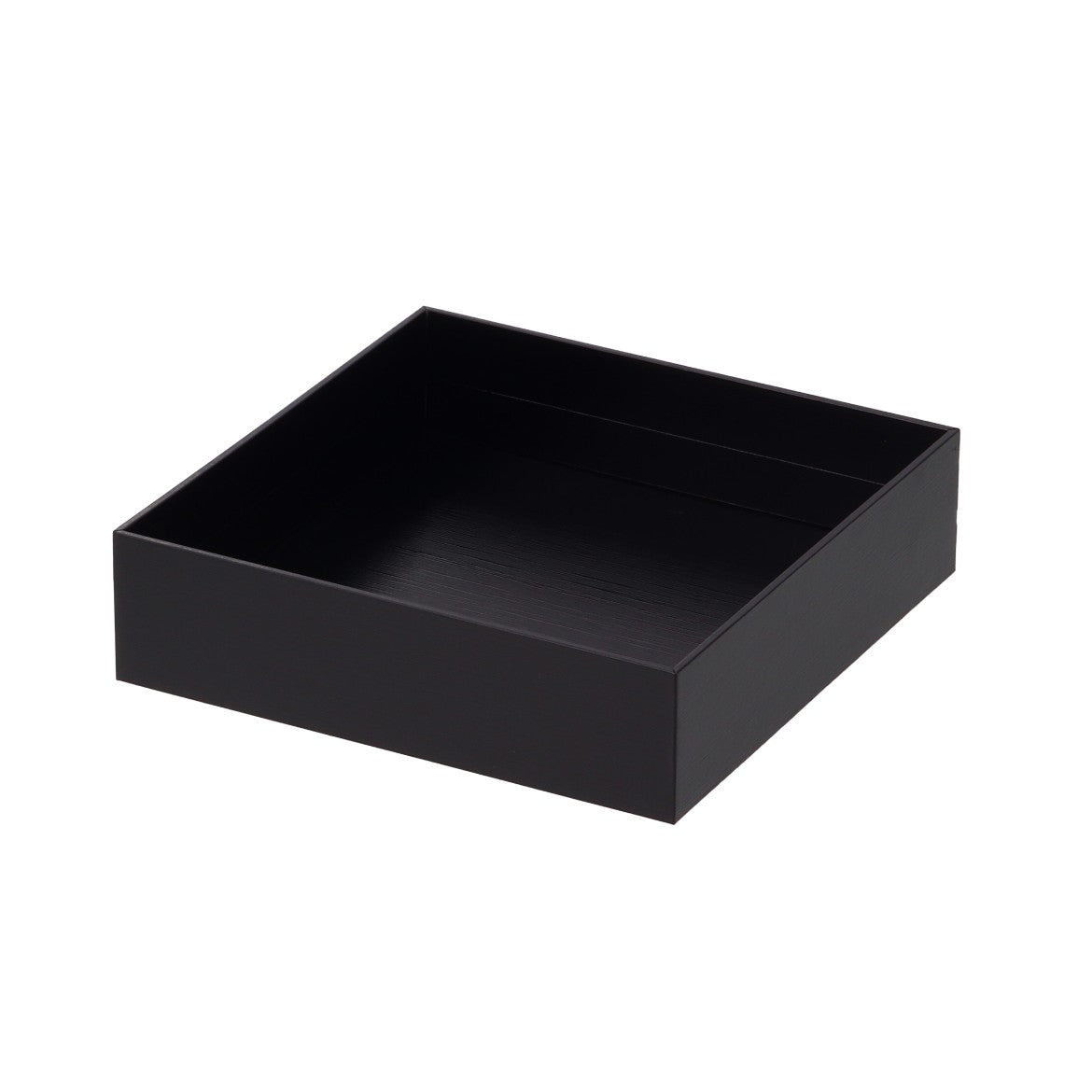 紙重箱 かぶせ蓋 黒漆 6.5寸 BD-60 1段用