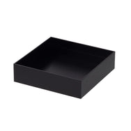 紙重箱 かぶせ蓋 黒漆 6.5寸 BD-60 1段用