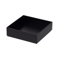紙重箱 黒漆 6.5寸 BD-60 重ね用