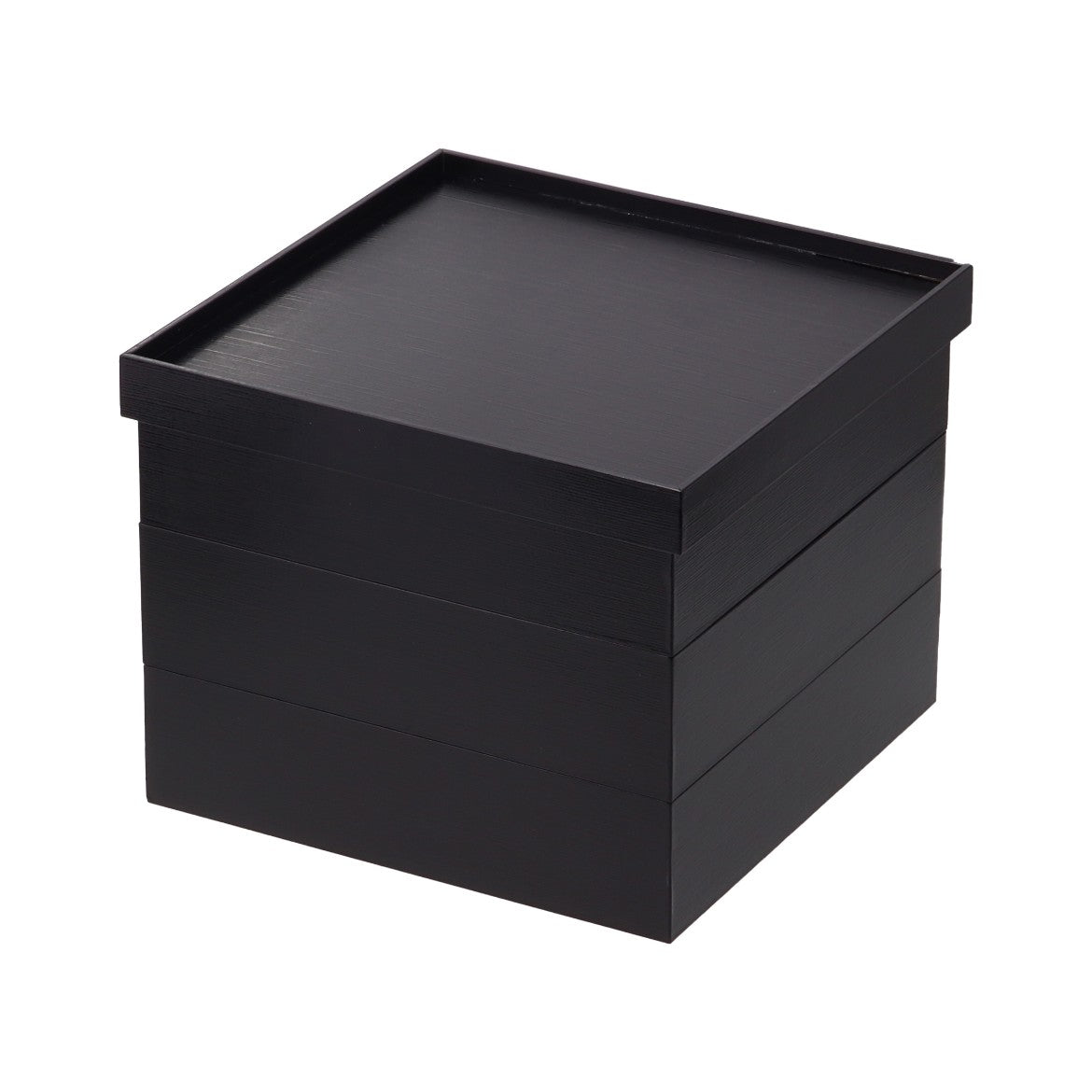 黒い漆の重箱　（未使用品） 紙重箱 黒漆 6.5寸 BD-60 重ね用 – 折箱の業務用通販｜つきじ折峰