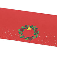 【季節商品】掛紙「クリスマスリース」120×420mm