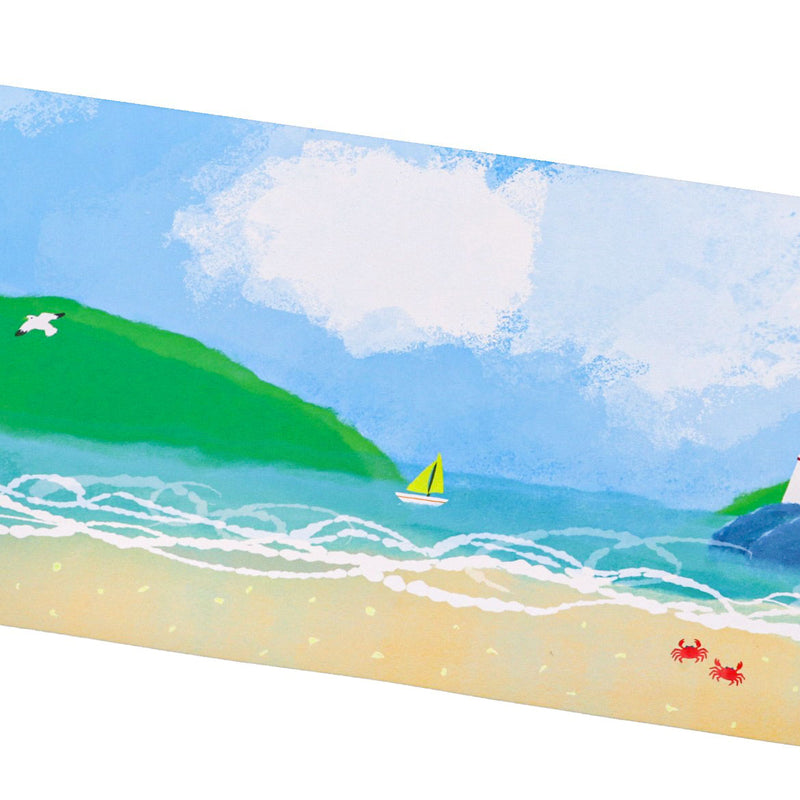 掛紙「波のたより」130×420mm