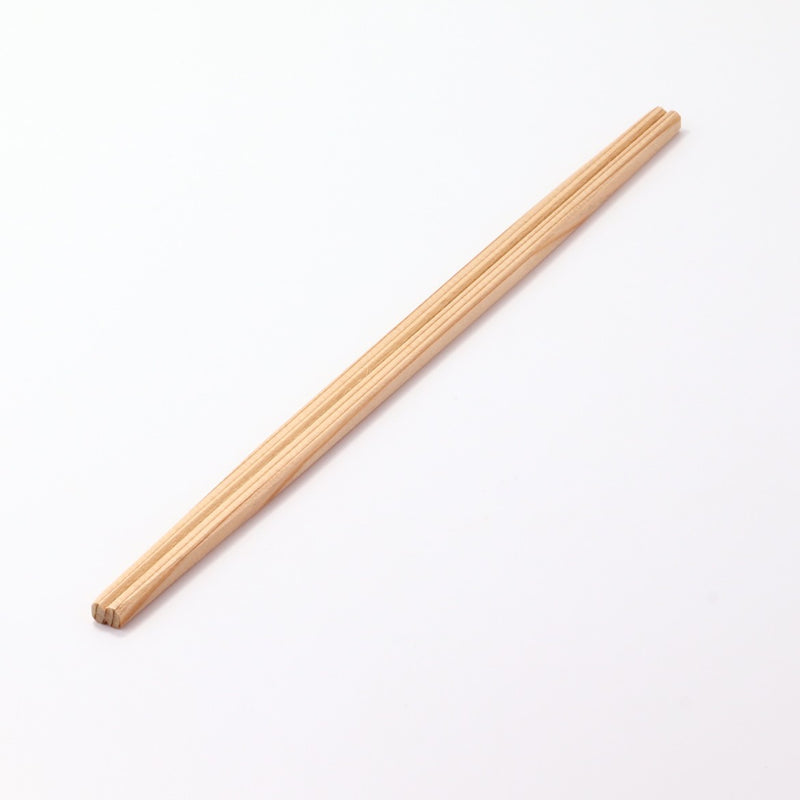 吉野杉 本赤 柾目 利久箸 24cm