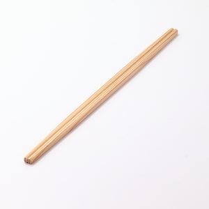 吉野杉 本赤 柾目 利久箸 24cm